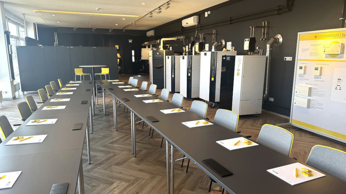 Die neuen Seminarräume warten auf wissensdurstige Solarteure.