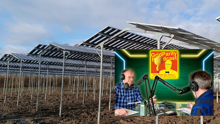Solarexperte Erich Merkle erklärt im Podcast, wie sich die Landwirtschaftsbetriebe mit der Photovoltaik für die zukunft rüsten.