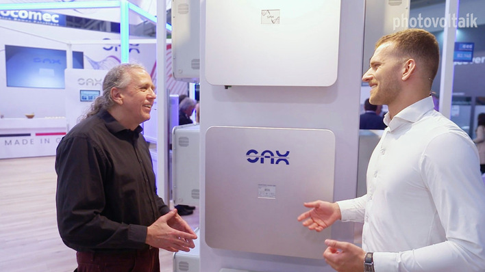 Vinzent Weiler von Sax Power (rechts) stellt das effiziente Multitalent vor.