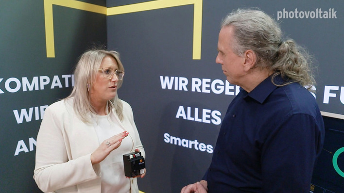 Kathrin Rust von Solar Manager erklärt, wie komplizierte Energiesysteme auf einfache Weise gesteuert werden.