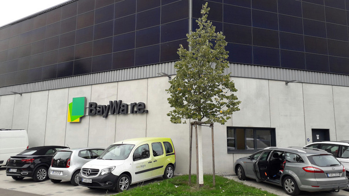 Baywa r.e. aus Tübingen zeigte in München zahlreiche neue Produkte und Lösungen.