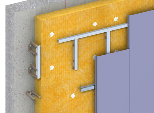 Die zum Planum-System gehörenden Modulleisten ­ermöglichen die dehnungsgerechte und zudem nicht sichtbare Befestigung der Bekleidungselemente.