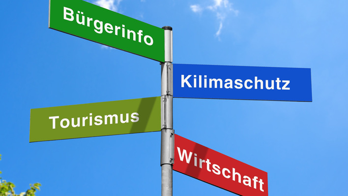 Alles spielt zusammen: Behörden, Bürgerinfo, Wirtschaft, Tourismus und Klimaschutz