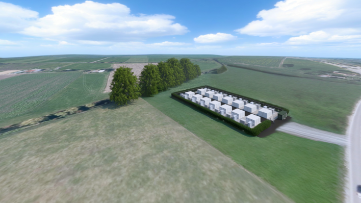 Die Investitionskosten für den Batteriespeicher belaufen sich auf rund 40 Millionen Euro.