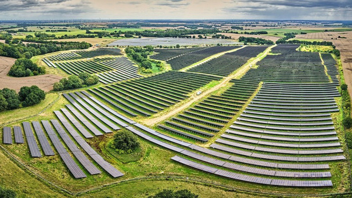 Blick auf die Teilflächen Tützpatz 1 und 3.