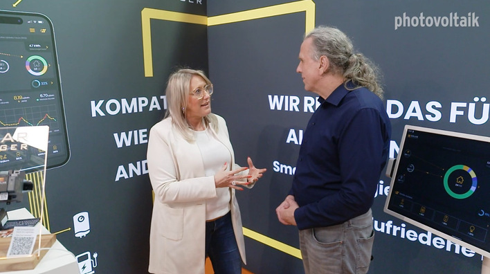 Kathrin Rust ist CEO von Solar Manager Deutschland. Sie spricht mit Heiko Schwarzburger, Chefredakteur der photovoltaik.