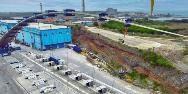 Rotorblatttest bei Dongfang