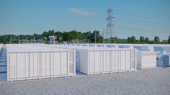 Der Großbatteriespeicher sorgt für ein stabiles Netz in Zeiten der Energiewende.
