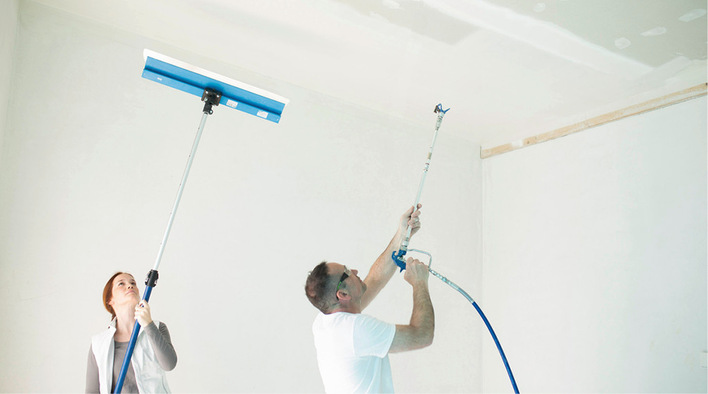 Die konservierungsmittelfreie Spachtelmasse ist laut Anbieter besonders leicht und effizient zu verarbeiten.