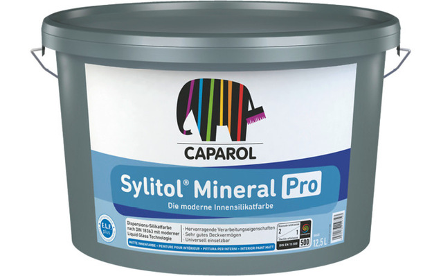 Die Silikatfarbe für den Innenbereich ist nicht nur konservierungsmittelfrei, sondern auch frei von Lösemitteln und Weichmachern.