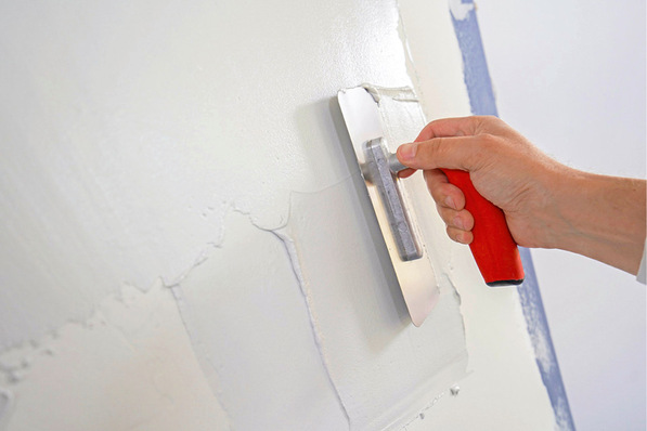 Der Innenspachtel ist leicht aufzutragen, gut glättbar, geeignet für diffusionsoffene und wohngesunde Wandgestaltungen.