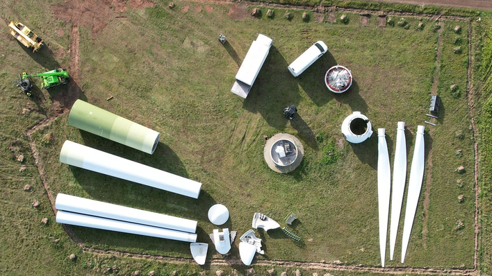 Rückbau eines VSB-Windparks – das Ersetzen alter Anlagen durch neue Turbinen entwickelt sich zu einem erfolgreichen Geschäftsmodell.