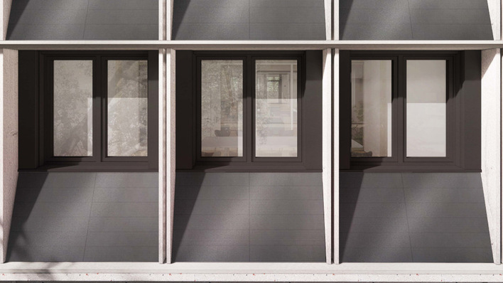 Im webbasierten Leitfaden entspricht das der standardisierten BIPV-Normallösung C-Sond-BR-01.