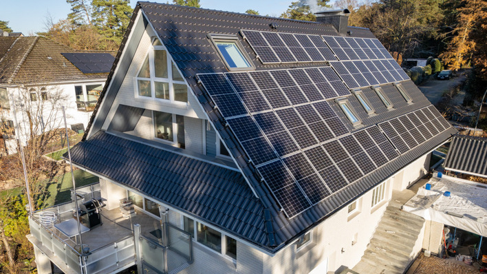 Das energieautarke Einfamilienhaus im niedersächsischen Maschen.