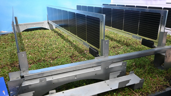 Mit solchen Systemen lässt sich der solare Winterstrom produzieren, den Uri zusätzlich fördert.