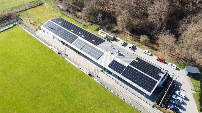 Wirsol hat das Dach gepachtet und die Anlage installiert.