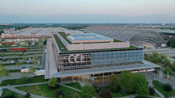 Noch sieht man die Solarcarports nicht.
