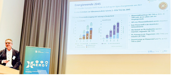 Prof. Hans Schäfers erläutert, wie Deutschland mit Hilfe von Wasserstoff bis 2045 klimaneutral werden kann.