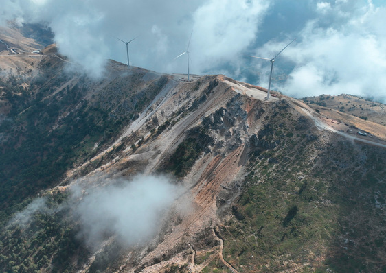 Enercon-Windpark in der Türkei