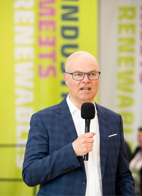 Schirmherr Tobias Goldschmidt, Klima- und Energieminister, Schleswig-Holstein