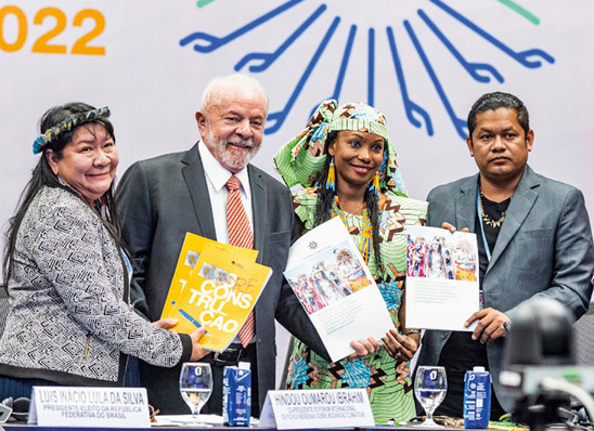 Hoffnung: zur COP27 stellt Prasident Lula da Silva die Klimapolitik Brasiliens vor