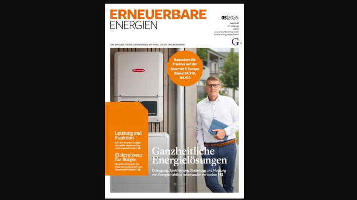 Unsere Juni-Ausgabe ERNEUERBARE ENERGIEN 05/2026 ist da. Was erwartet Sie?