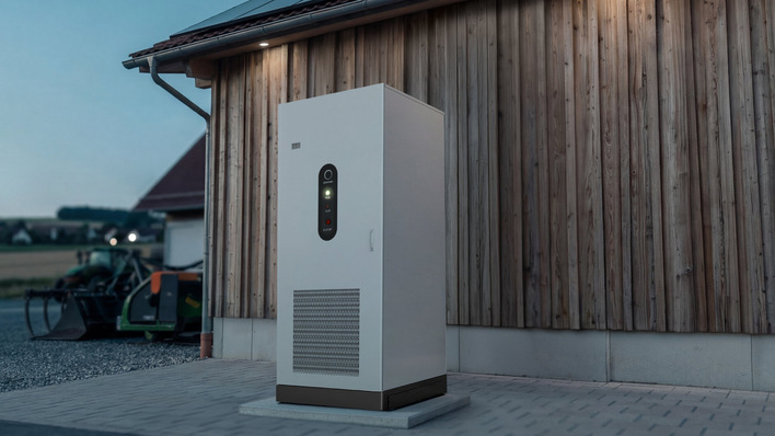 Der neue Gewerbespeicher Sonnenpro.
