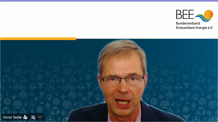 Horst Seide, Präsident des Fachverbands Biogas, warnt vor einem Ausbremsen der flexiblen Bioenergie.