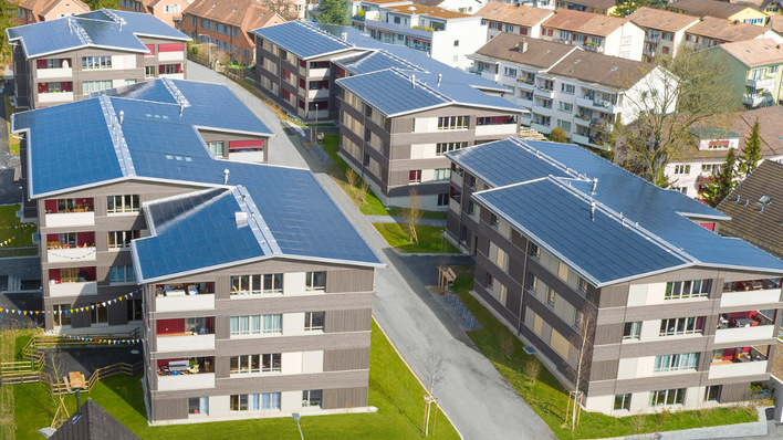 Ab 1. Januar 2030 müssen alle neuen Wohngebäude mit einer Solaranlage ausgerüstet werden.