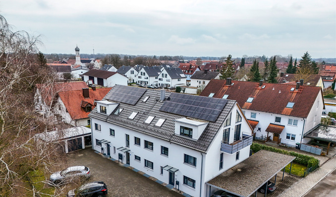 Die Solaranlage wird über Direktleitung im Gebäude ­angeschlossen.