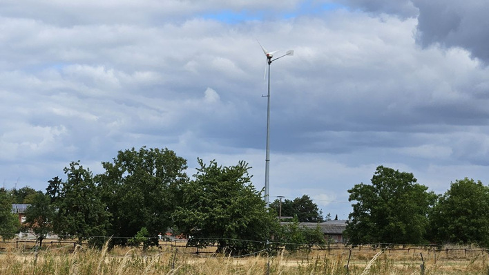 Freie Bahn für den Wind zum Rotor, so sollte es idealerweise sein.